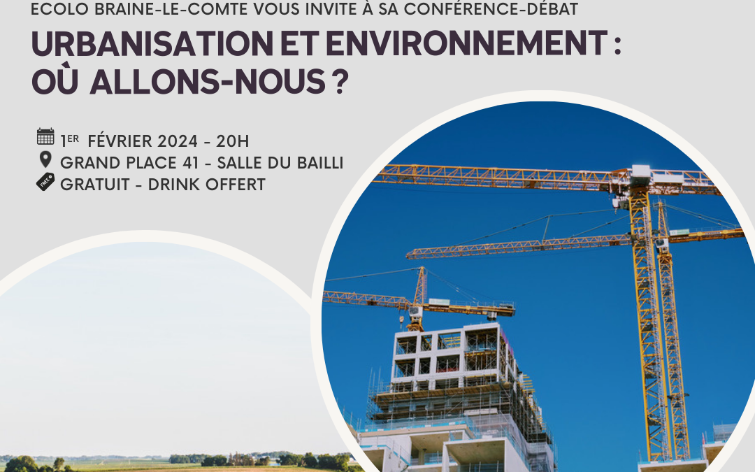 Conférence-débat : « Urbanisation et environnement : où allons-nous ? »