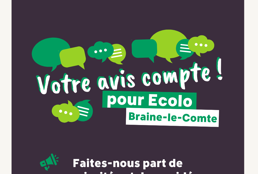 Élections 2024 – Votre avis compte pour nous !